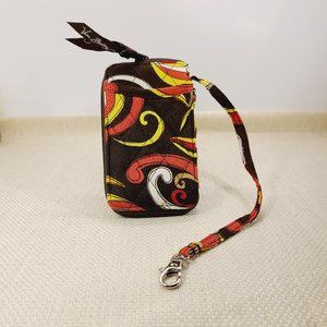 Vera Bradley All in One ID Wristlet wallet.
